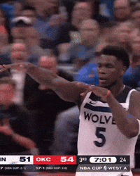 Celebration Nba GIF by Minnesota Timberwolves