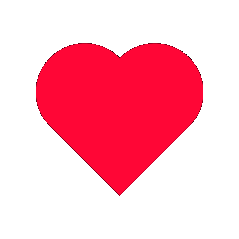 Red Heart Sticker