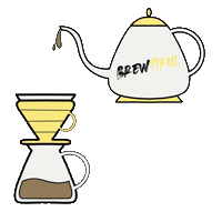 Coffee Brewtiful Sticker