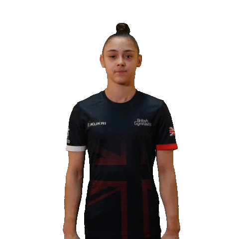 Point Swipe Up Sticker by British Gymnastics