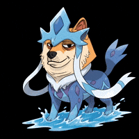 Shiba Inu Illustration GIF by Doge Pound