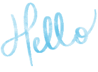 Bonjour Hello Sticker