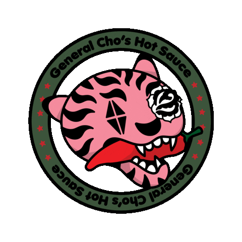 Hot Sauce Pepper Sticker
