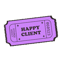 Happy Client Sticker by Ayounik by Damia Frangie