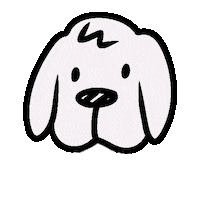 KellyvillePets dog puppy kp tonguesout Sticker