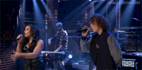 demi lovato singing GIF by The Tonight Show Starring Jimmy Fallon