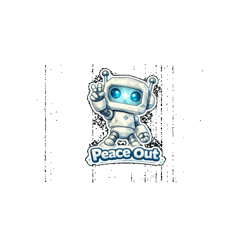 See Ya Goodbye Sticker by Digi 995