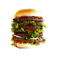 Burger Restaurant Sticker by Oncle Scott's
