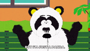 sad sexual harassment panda GIF by South Park 