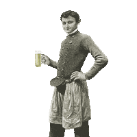Vintage Cheers Sticker by Gaffel Kölsch