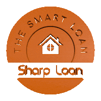 SharpLoan money home house realestate Sticker