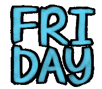 Friday Weekend Sticker by AlwaysBeColoring
