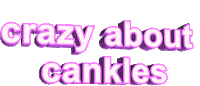 pink cankles Sticker by AnimatedText