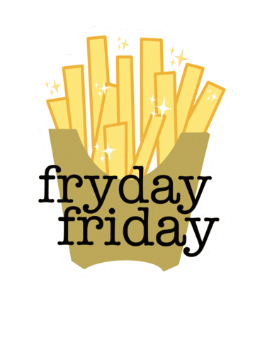 natalieehmka giphyupload friday light fries Sticker