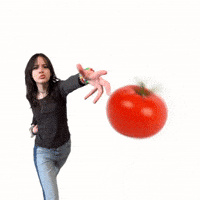 Kelp Krew Tomato Throw GIF