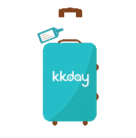 travel luggage Sticker by KKday PH