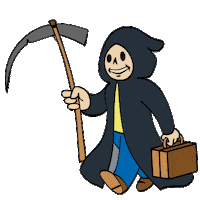 Fallout 4 Death Sticker by Bethesda