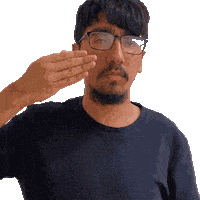 Hand Talking Sticker