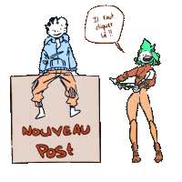New Post Np Sticker