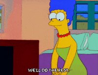 Sitting Season 3 GIF by The Simpsons