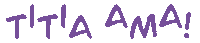 Letters Tia Sticker