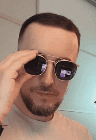 Sunglasses GIF by bartek ujma