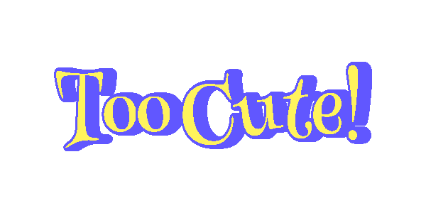 Too Cute Sticker by Jennifer Greenhill