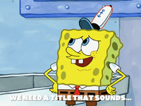 season 7 the play's the thing GIF by SpongeBob SquarePants
