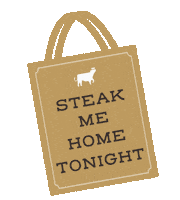 Bag Steak Sticker by Primebeef Co.