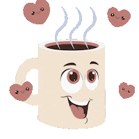 In Love Coffee Sticker by Schnullerbande_goes_camping