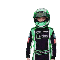 Altios racing swipe speed go Sticker