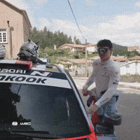 Motorsport Cleaning GIF by FIA World Rally Championship