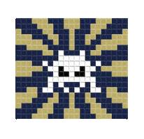 space invader Sticker