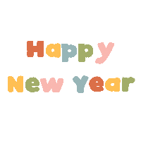 New Year Sticker