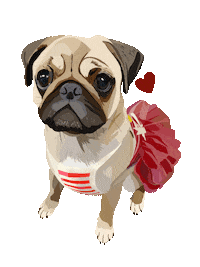 Dog Cutie Sticker