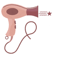 Hair Hairdresser Sticker by Jolilob
