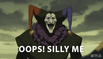 Devil May Cry Oops GIF by NETFLIX