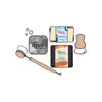 Makenicecompany mnc make nice make nice company solid dish soap Sticker