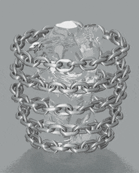 statue chains GIF
