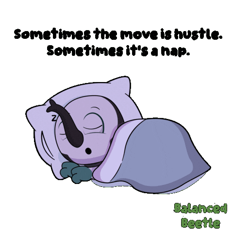 Resting Mental Health Sticker by VeeFriends