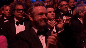 Michael Sheen Applause GIF by BAFTA