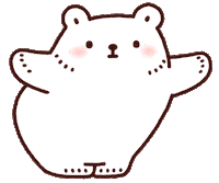 Happy Polar Bear Sticker