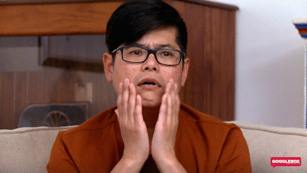 Sad Oh No GIF by Gogglebox Australia