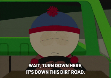 stan marsh car GIF by South Park 