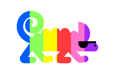 AndyKhatouli giphyupload cool summer rainbow Sticker