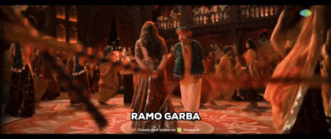Dance Navratri GIF by saregama