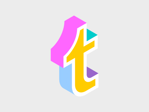 Loop Font GIF