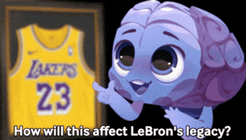 Lebron James Basketball GIF by Raena AI