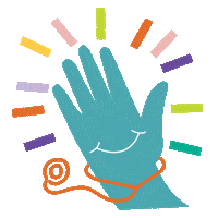 High Five Health Care Sticker by VGH & UBC Hospital Foundation