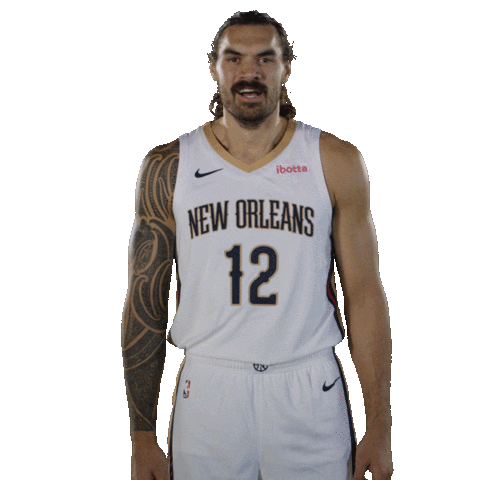 Steven Adams Nba Sticker by New Orleans Pelicans